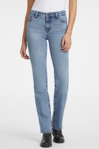 GUESS® G08 Orta Bel Düz Jean