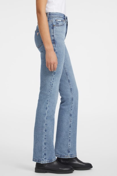 GUESS® G08 Orta Bel Düz Jean