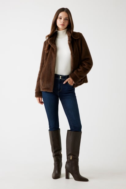GUESS® Faux-fur jacket Women