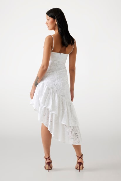 princess polly baby blue dress Buy Jolie Moi White Sequin Cross Neck Frill Wrap Hem Maxi Dress from Next  Canada main image 0