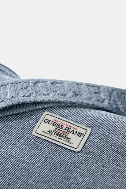 GUESS® Denim crossbody din denim
