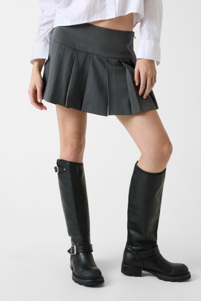 GUESS® Plaid pattern mini skirt Women