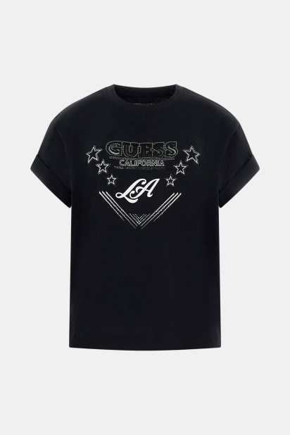 Rhinestones T-Shirt jentlouis 値下げ交渉OK GUESS® Rhinestones t-shirt Kadın