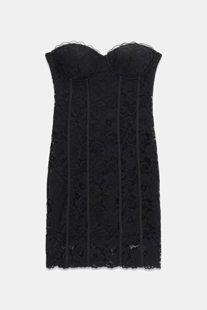 GUESS Lace mini dress Women