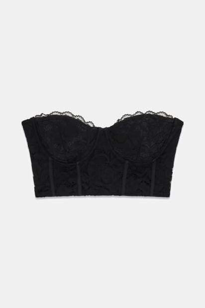 GUESS® Lace bustier top Women