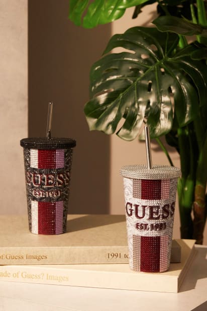 GUESS® G cube logolu seyahat bardağı