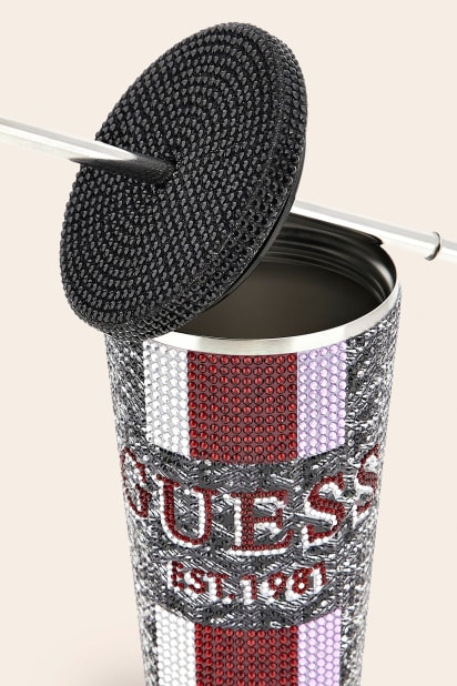 GUESS® G cube logolu seyahat bardağı