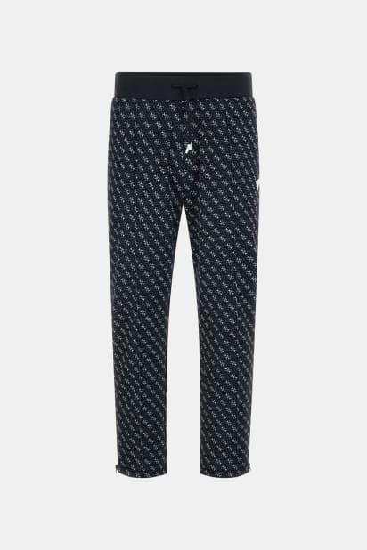 GUESS® Tamamı logolu jogger pantolon Erkek
