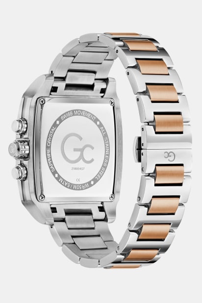GUESS® GC watch in stainless steel 45 mm Men