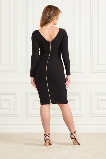 green emerald velvet dress Pencil Dress & Tearaway Skirt – Dance Sophisticates main image 1