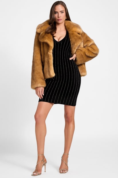 MARCIANO by GUESS New Gwenda Faux-Fur Jacket