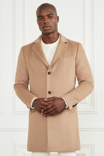 MARCIANO by GUESS® Single Breasted Wool-Blend Coat