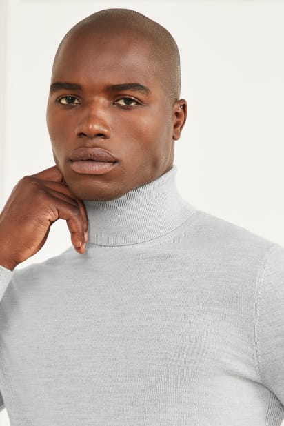 MARCIANO by GUESS® Merino Wool Turtleneck Sweater