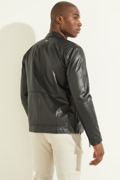 MARCIANO by GUESS® Leather Biker Jacket