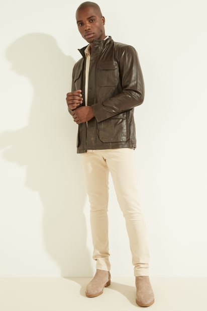 MARCIANO by GUESS® Leather Field Jacket