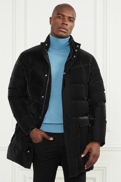MARCIANO by GUESS® Long Down Hooded Jacket