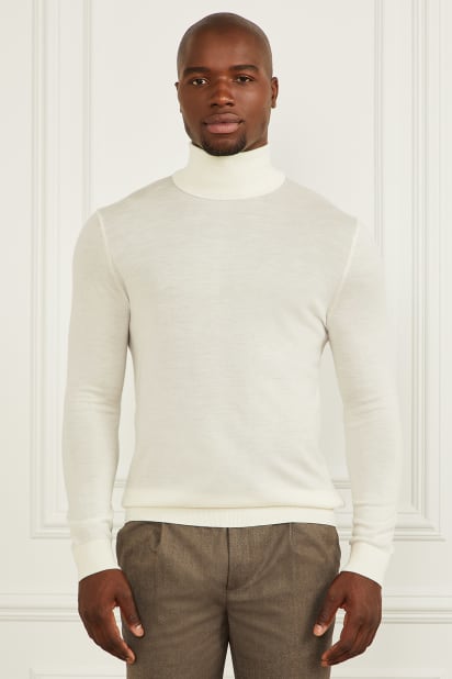 MARCIANO by GUESS® Merino Wool Turtleneck Sweater