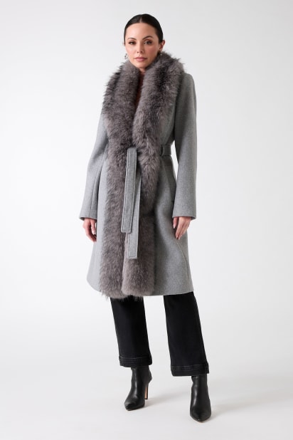 MARCIANO by GUESS® Valerie Wool-Blend Coat