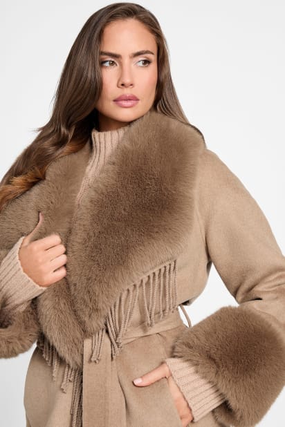MARCIANO by GUESS® Liliana Wool-Blend Coat