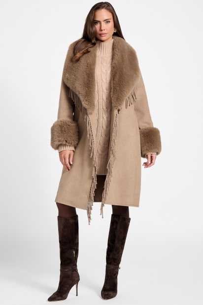 MARCIANO by GUESS® Liliana Wool-Blend Coat