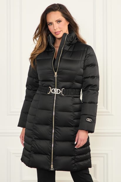 MARCIANO by GUESS® Eco Jastin Quilted Down Midi Jacket