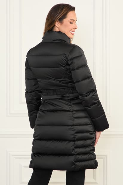 MARCIANO by GUESS® Eco Jastin Quilted Down Midi Jacket
