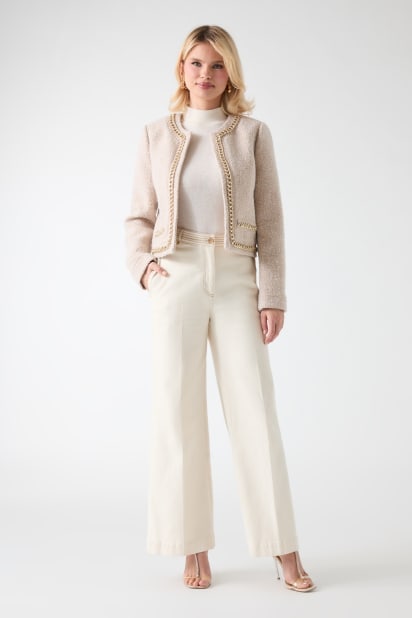 MARCIANO by GUESS® Helene Cropped Tweed Jacket