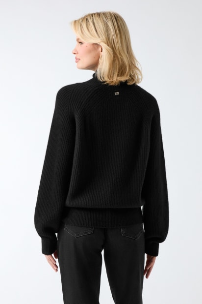 MARCIANO by GUESS® Denise Mock-Neck Ribbed Sweater