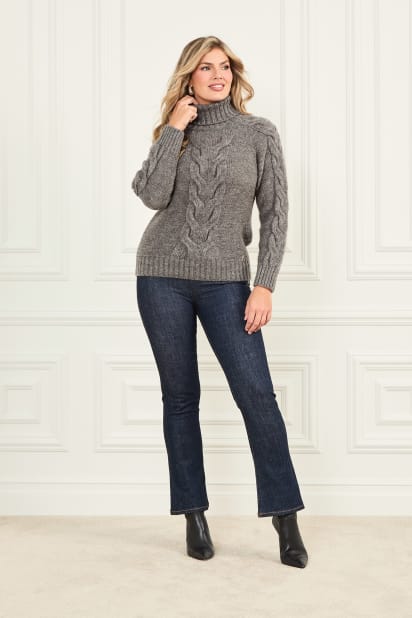 MARCIANO by GUESS® Ginny Cable-Knit Sweater