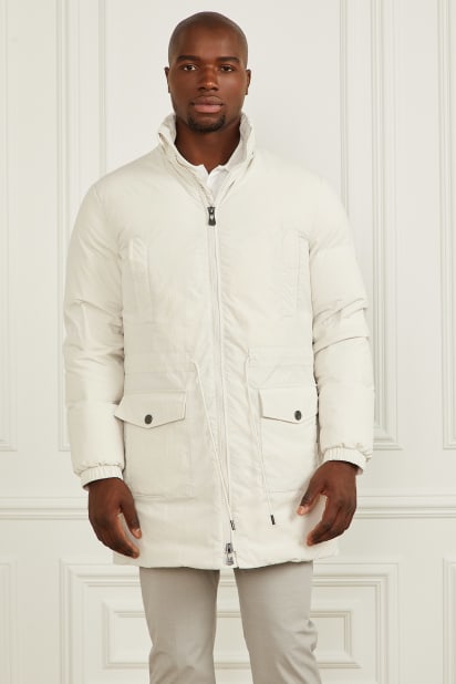MARCIANO by GUESS® Real Down Long Jacket