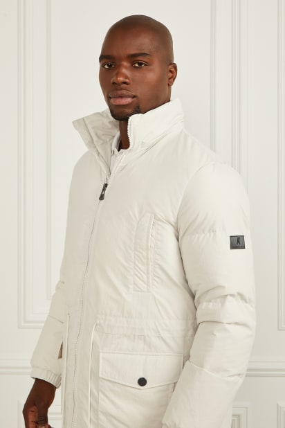 MARCIANO by GUESS® Real Down Long Jacket