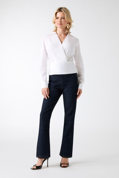 MARCIANO by GUESS® Corinne Poplin Blouse