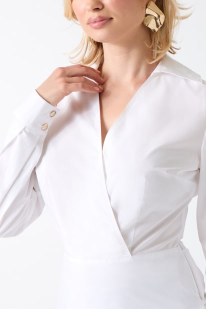 MARCIANO by GUESS® Corinne Poplin Blouse