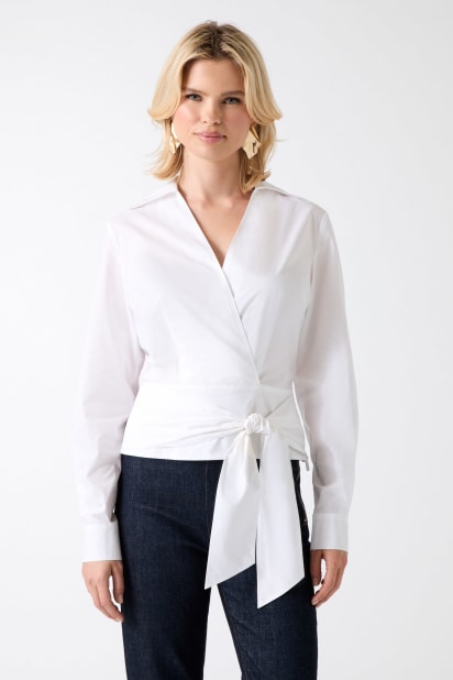 MARCIANO by GUESS® Corinne Poplin Blouse