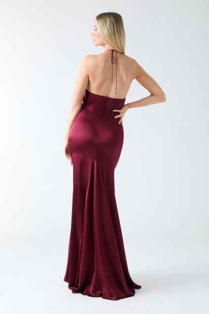 purple dress mermaid Affordable Purple Unique Mermaid Elegant Modest Women Long Evening Pro –  bridalsew