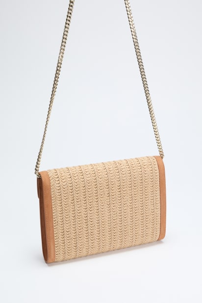 MARCIANO by GUESS® Lisa Raffia Envelope Crossbody