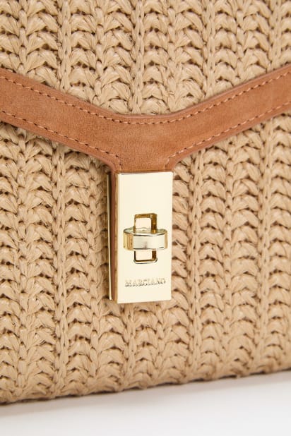 MARCIANO by GUESS® Lisa Raffia Envelope Crossbody