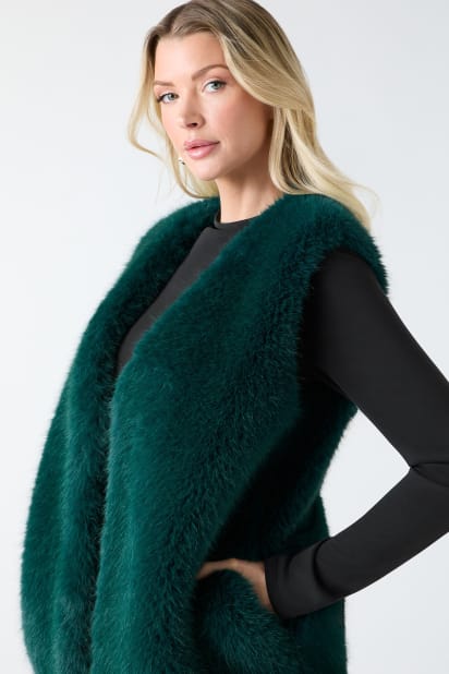 MARCIANO by GUESS® Chloe Faux-Fur Vest
