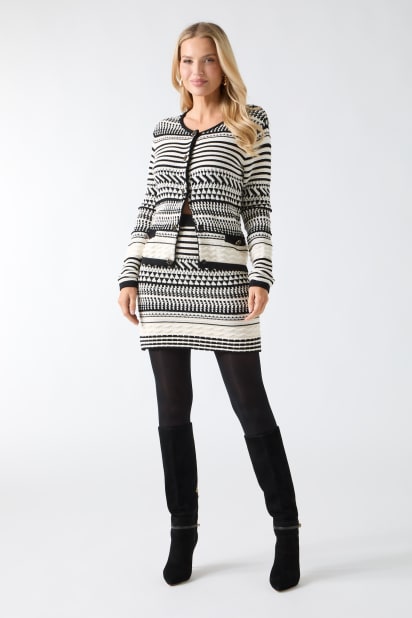MARCIANO by GUESS® Arianna Stitched Cardigan Sweater