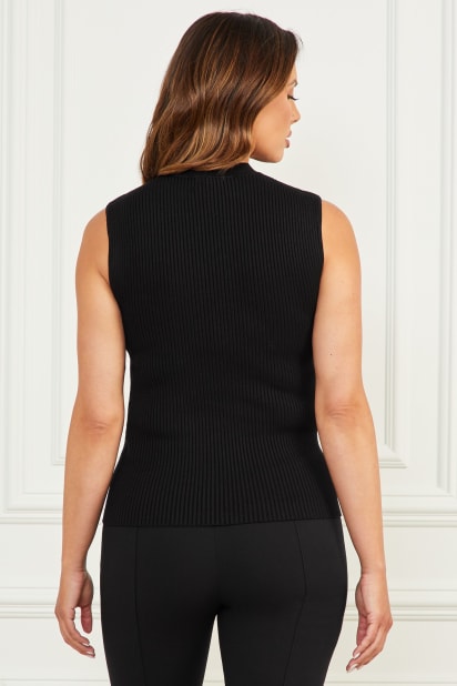 GUESS® Eco Isa Mock Neck Sweater Top
