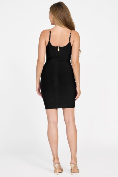 black bandage dress mini Jordiana Bandage Mini Dress Black main image 1