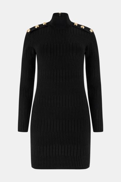 Marciano Rib-Knit Mini Dress