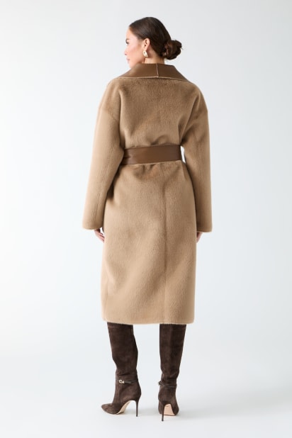 MARCIANO by GUESS® Ines Reversible Faux-Leather Coat