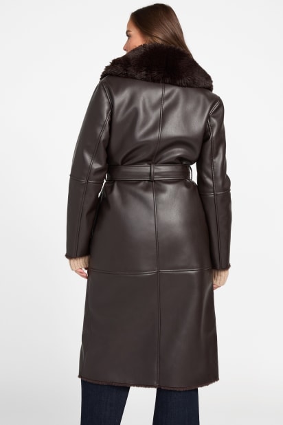 MARCIANO by GUESS® Zoey Faux-Leather Coat