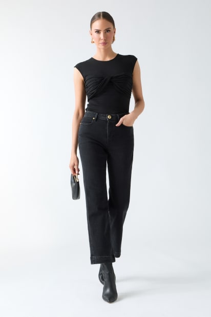 MARCIANO by GUESS® Eco Amelia Twist-Front Top