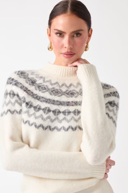 MARCIANO by GUESS® Akilah Mock-Neck Sweater
