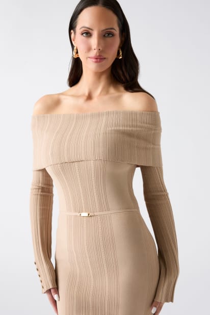 beige off the shoulder dress Prom Short Off Shoulder Homecoming Cocktail Dress