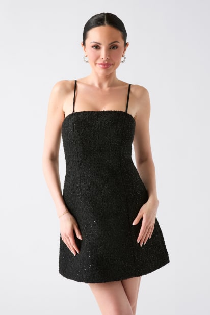 MARCIANO by GUESS Boucl Away Sequin Dress