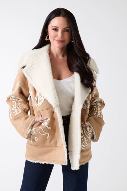 MARCIANO by GUESS® Eva Embroidered Jacket