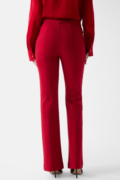 red cigarette trousers Gwen Cigarette Pant